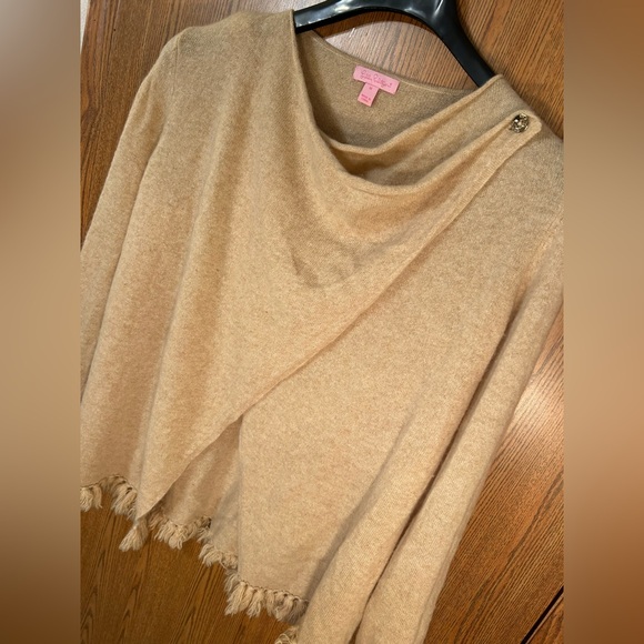 Lilly Pulitzer Alina Cashmere Fringe Cardigan - Picture 3 of 8